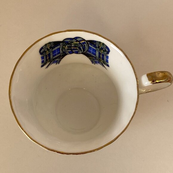 Elizabethan Fine Bone China Tea Cup And Saucer Nova Scotia Tartan - Picture 12 of 16